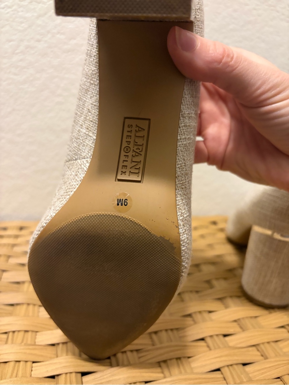 Alfani Mirror and Tweed Heel - Picture 5 of 7